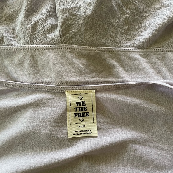 Free People Knot Me Tee in Lilac NWOT - Picture 8 of 10